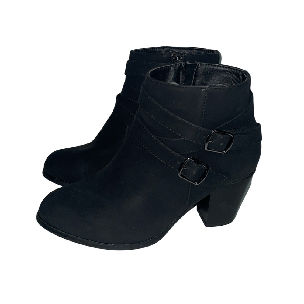 NWOB Streetwear Society Ankle Booties W/ Heel - Black - Size 8